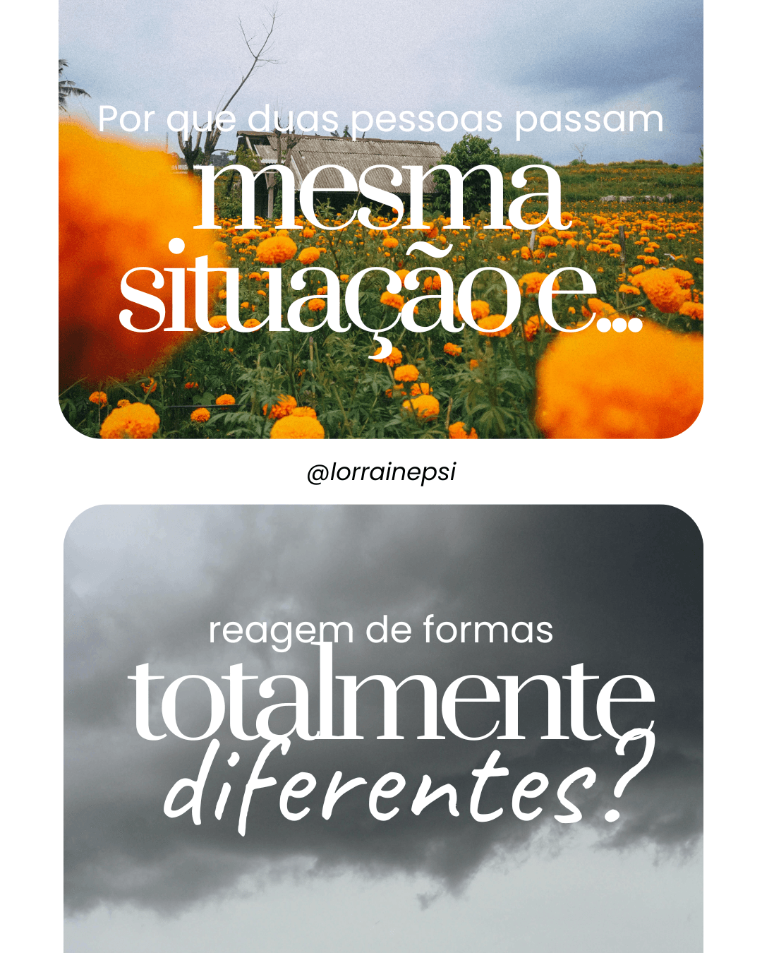 Design de Post para Lorraine - Entendendo a Ansiedade